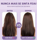 Pente Alisador de Cabelo 5 em 1 Sem Fio