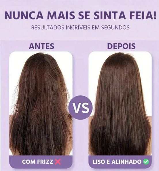 Pente Alisador de Cabelo 5 em 1 Sem Fio InfiniteGlam