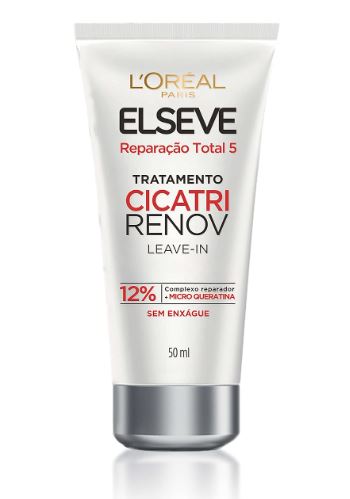 Loréal Elsève Creme Tratamento Leave in Cicatri Renov, Branco